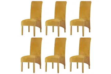Fundas para sillas de terciopelo elástico - LANSHENG