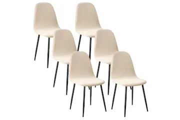 funda silla escandinava de 6 piezas - ivyshion